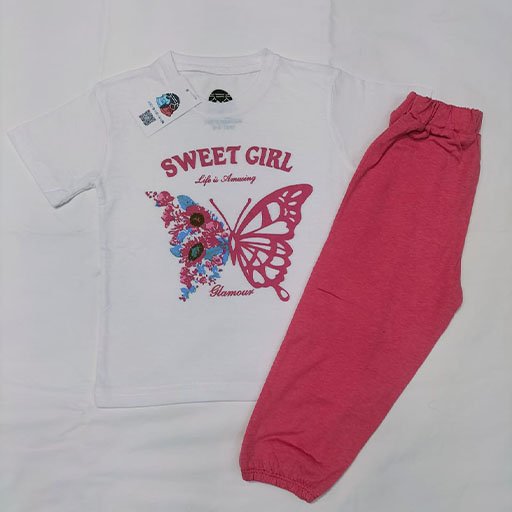 Girl Trouser Shirt Suit 2PCS ART-SHKB-0014